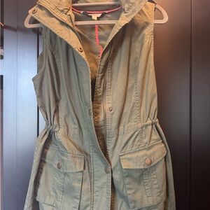 Women's Olive Utility Vest